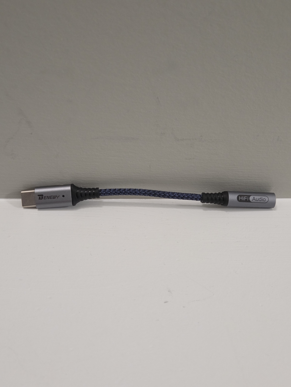 BENEWY USB C to 3.5mm Headphone Jack Adapter Cable, HiFi Audio DAC